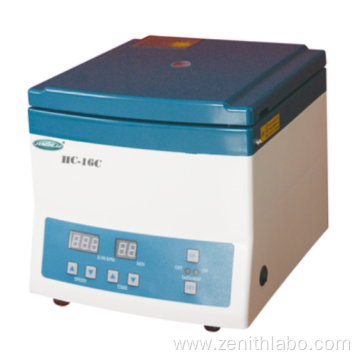 High speed centrifuge with mechanical lock HC-16C